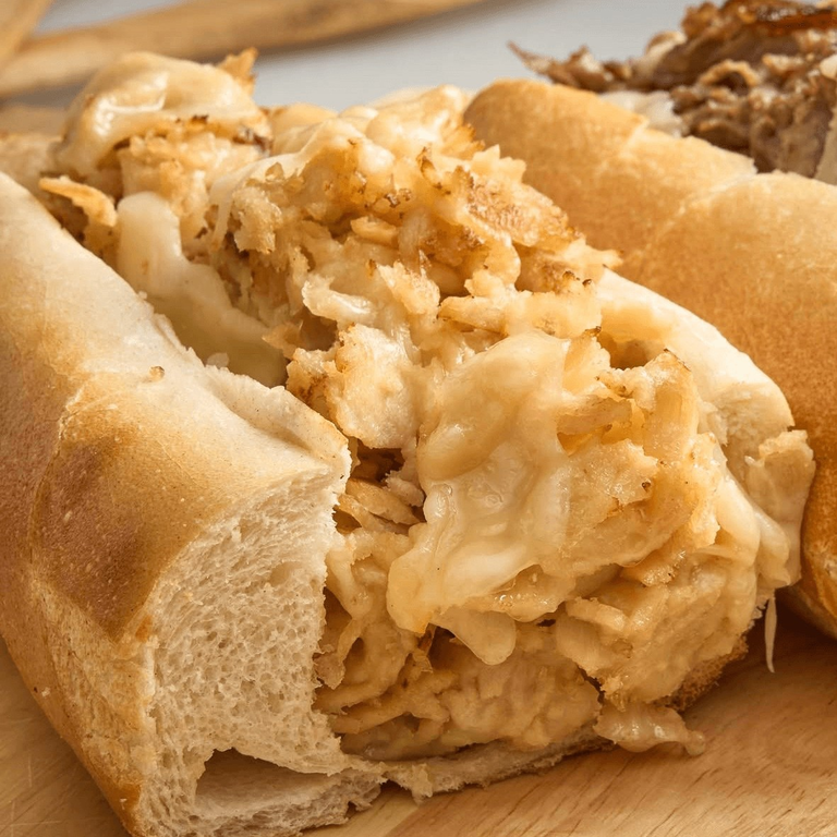 Indulge in Our Cheesesteak