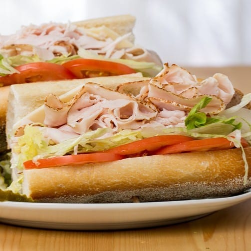 Turkey Hoagie Large.