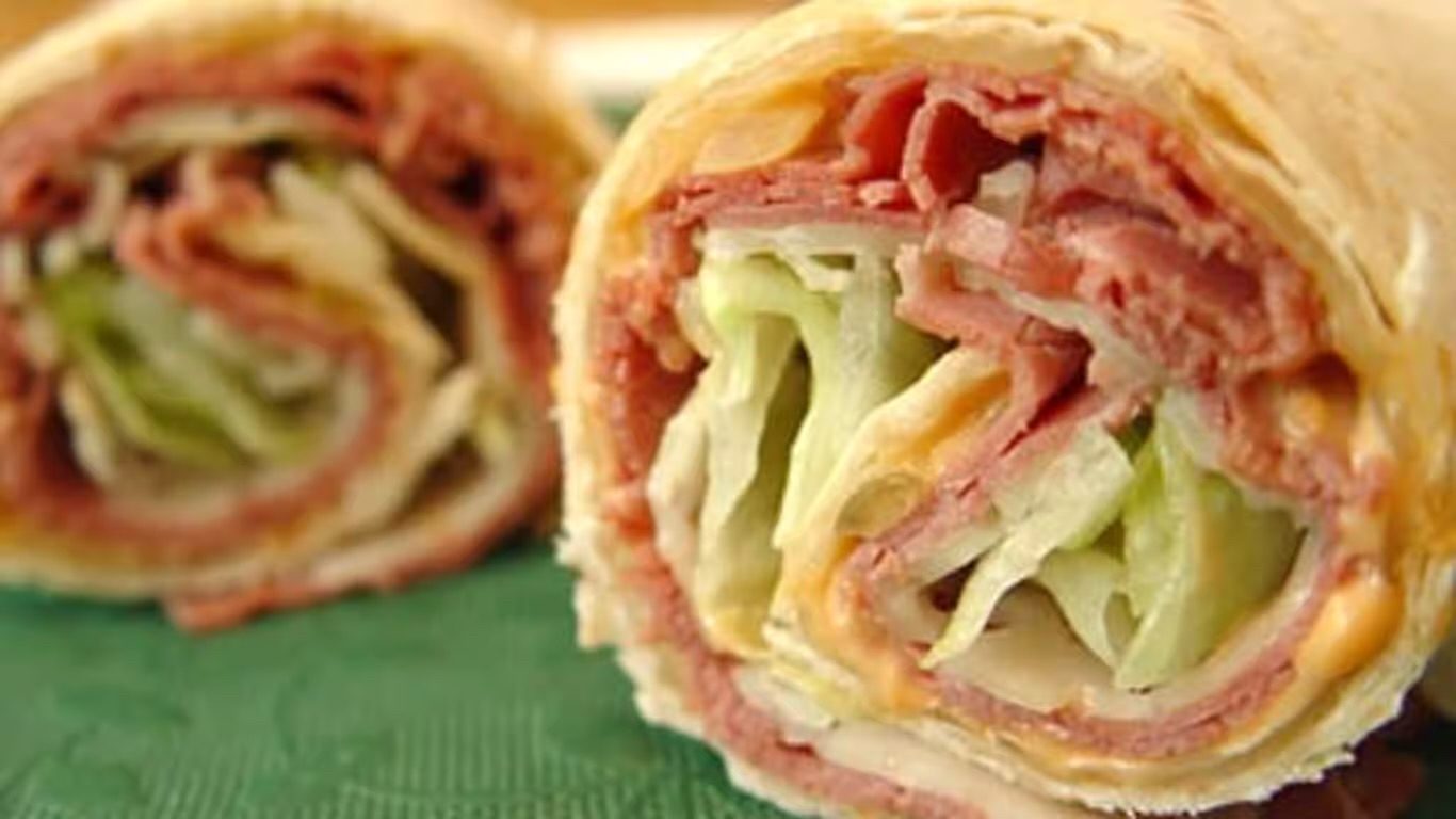 Corned Beef Wrap.