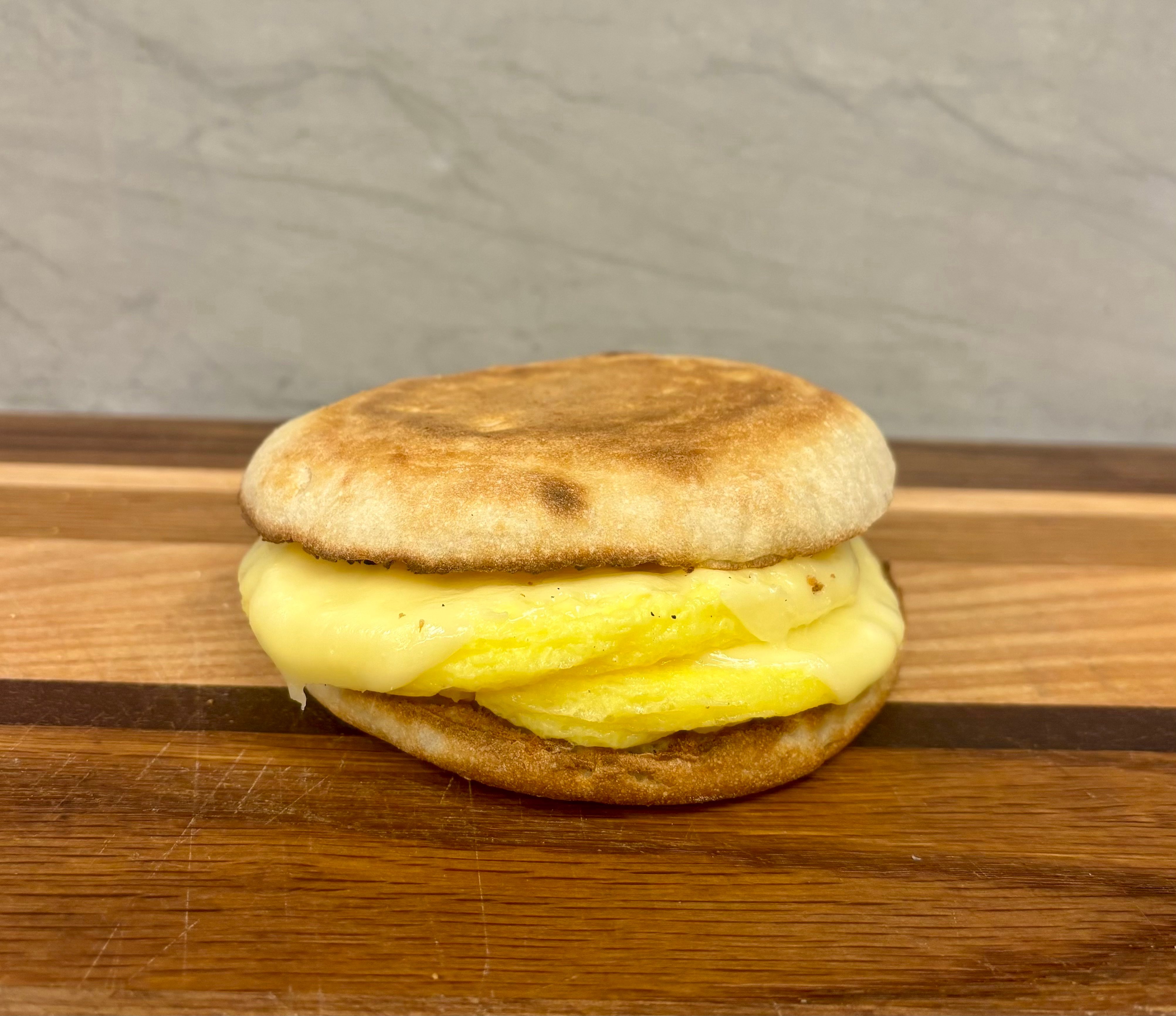 Egg Patty & Cheese Sandwich.