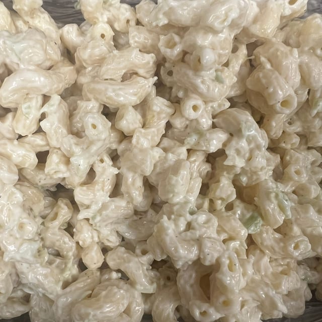 AnaMade Macaroni Salad.