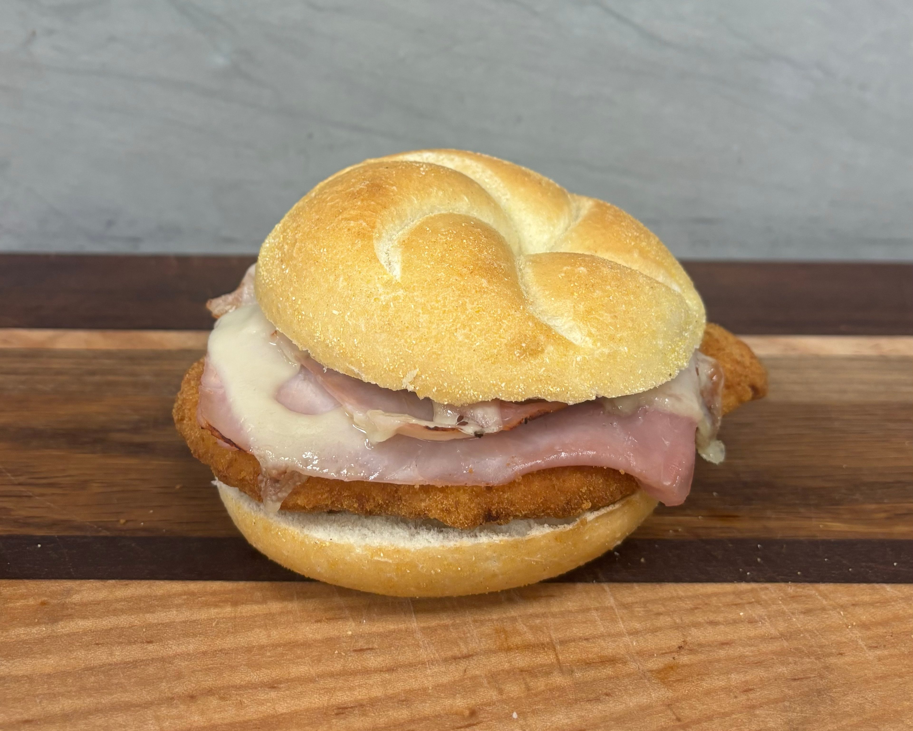 Chicken Cordon Bleu Sandwich.