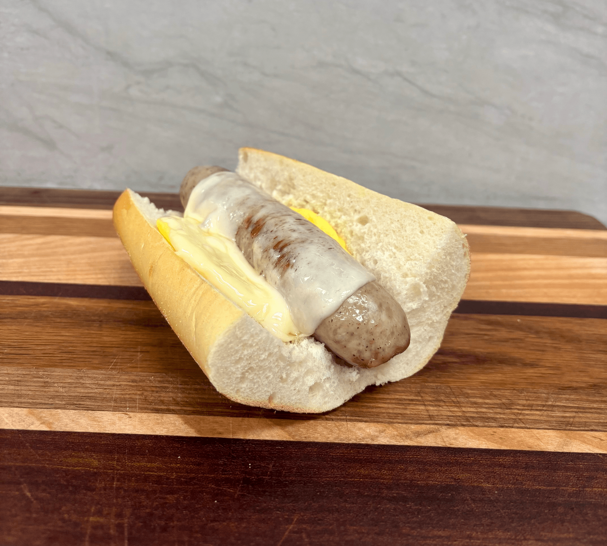 Italian Sausage, Egg Patty & Cheese Sandwich.