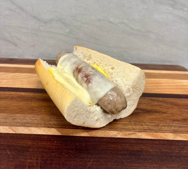 Italian Sausage, Egg Patty & Cheese Sandwich.