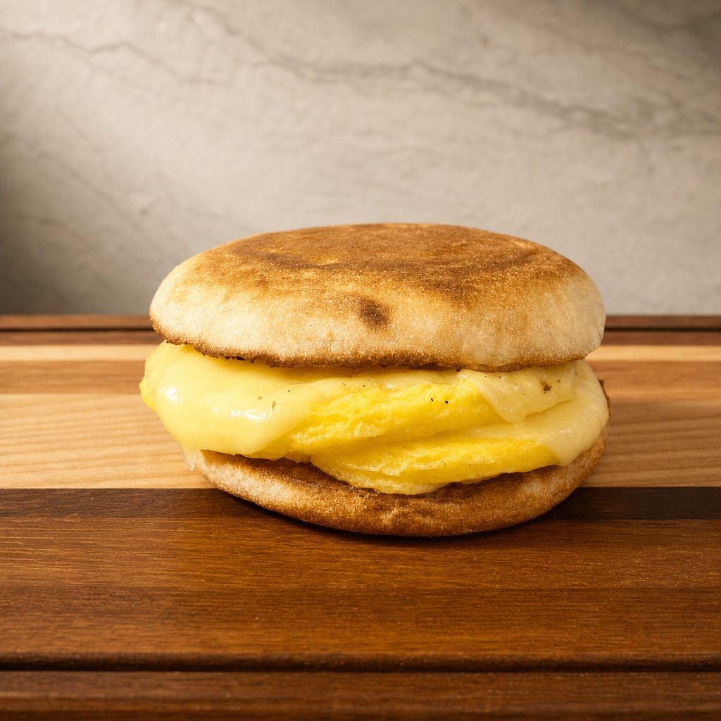 Egg Patty & Cheese Sandwich.