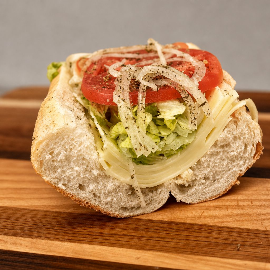 Cheese Hoagie Large.