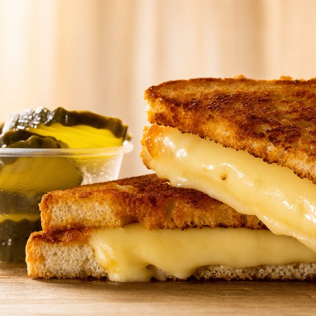 Grilled Cheese Sandwich.